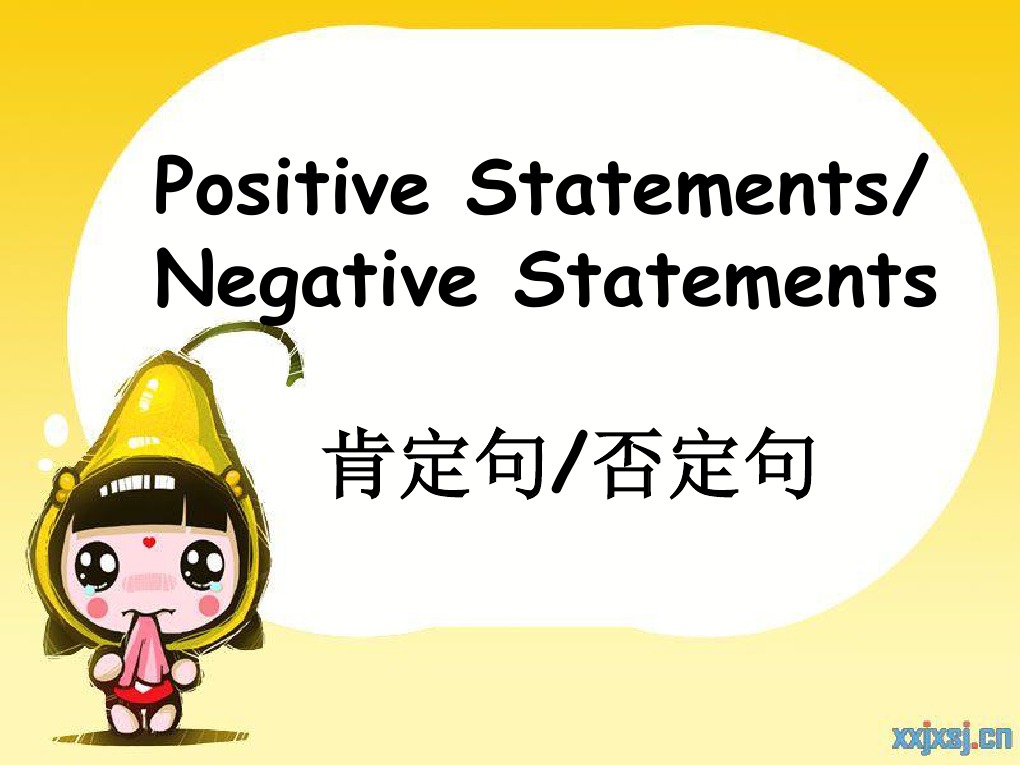 Positive and Negative Sentence Examples | PDF | Cooking, Food & Wine