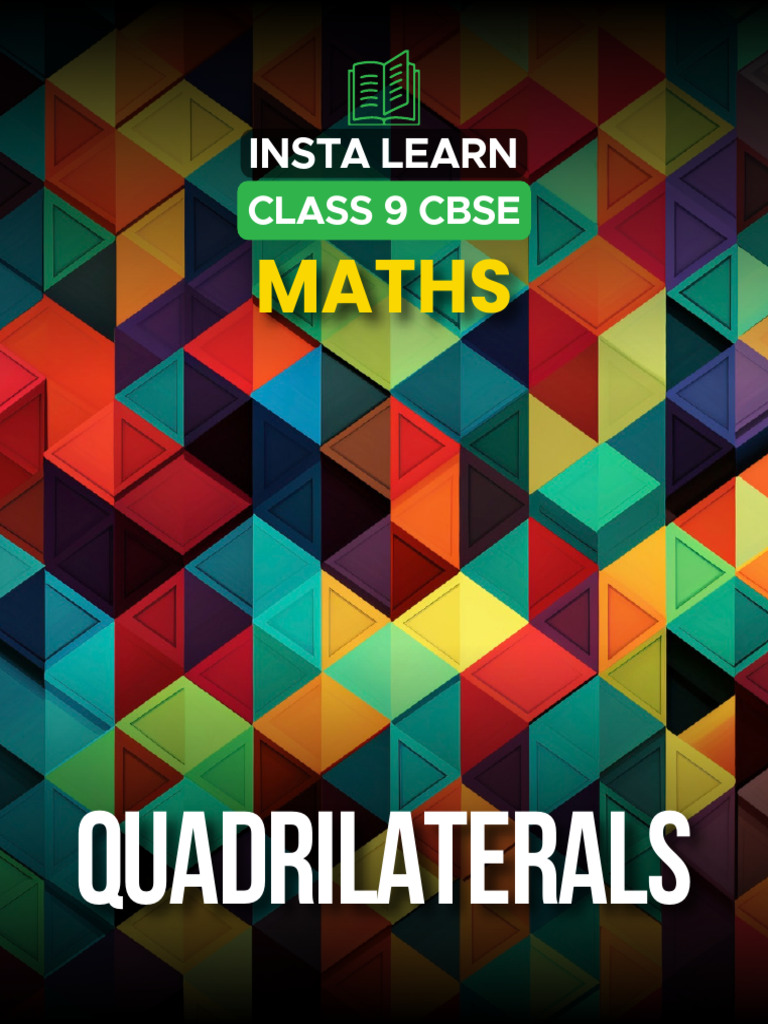 Insta Learn - Quadrilaterals (1) | PDF | Rectangle | Geometry