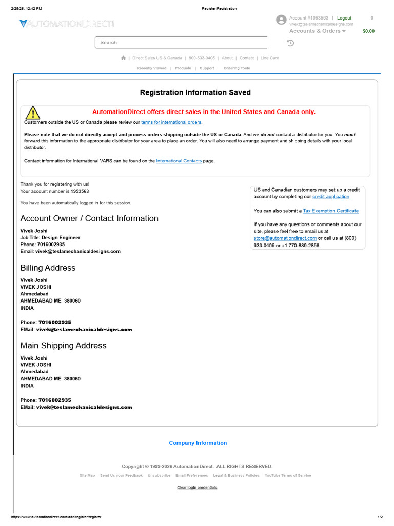 Register Registration | PDF