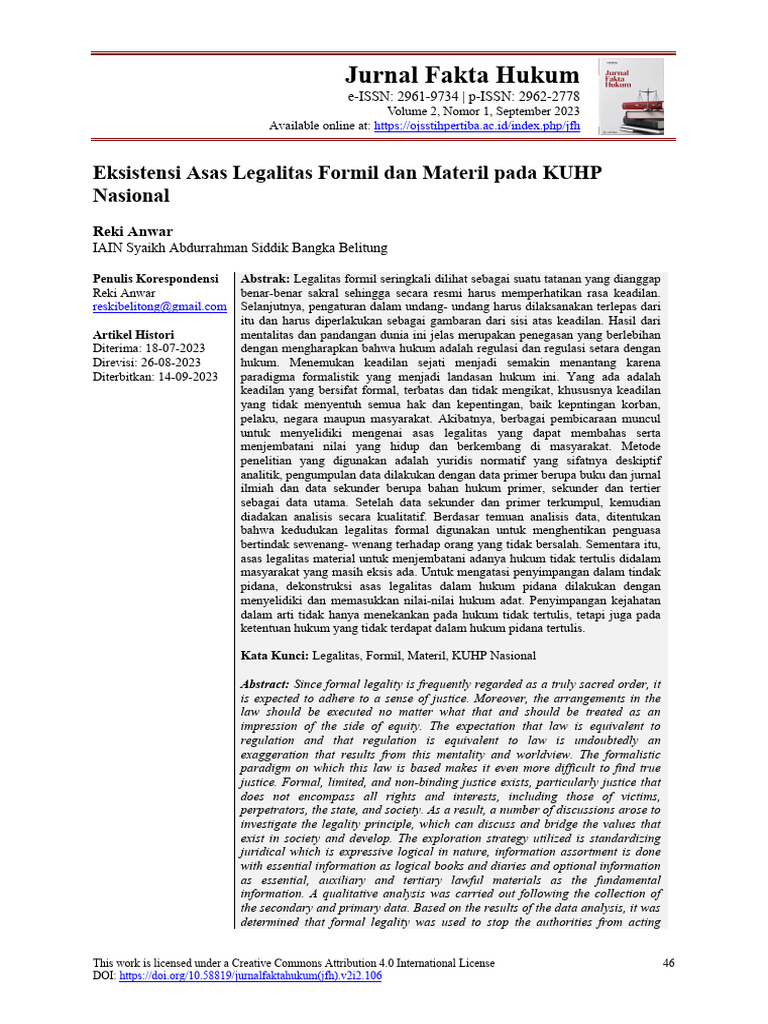 Reki Anwar | PDF