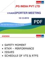SHV LPG India PVT LTD: Transporter Meeting
