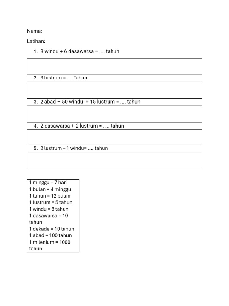 Latihan Math Club | PDF