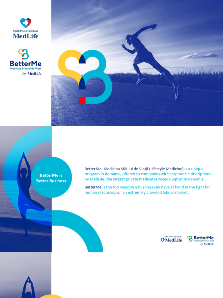 BetterMe Prezentare Corporate ENG | PDF | Physical Fitness | Medicine