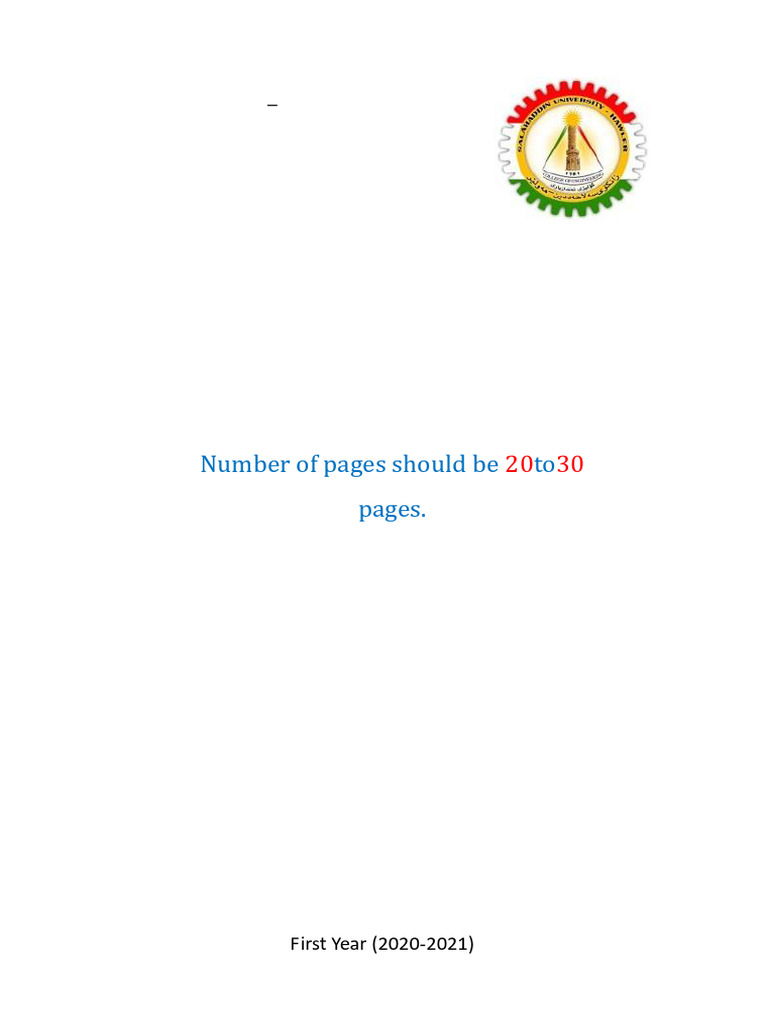 Report Structure Guidelines | PDF | Argument | Logic