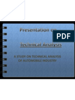 A Study On Technical Analysis of Automobile Industry