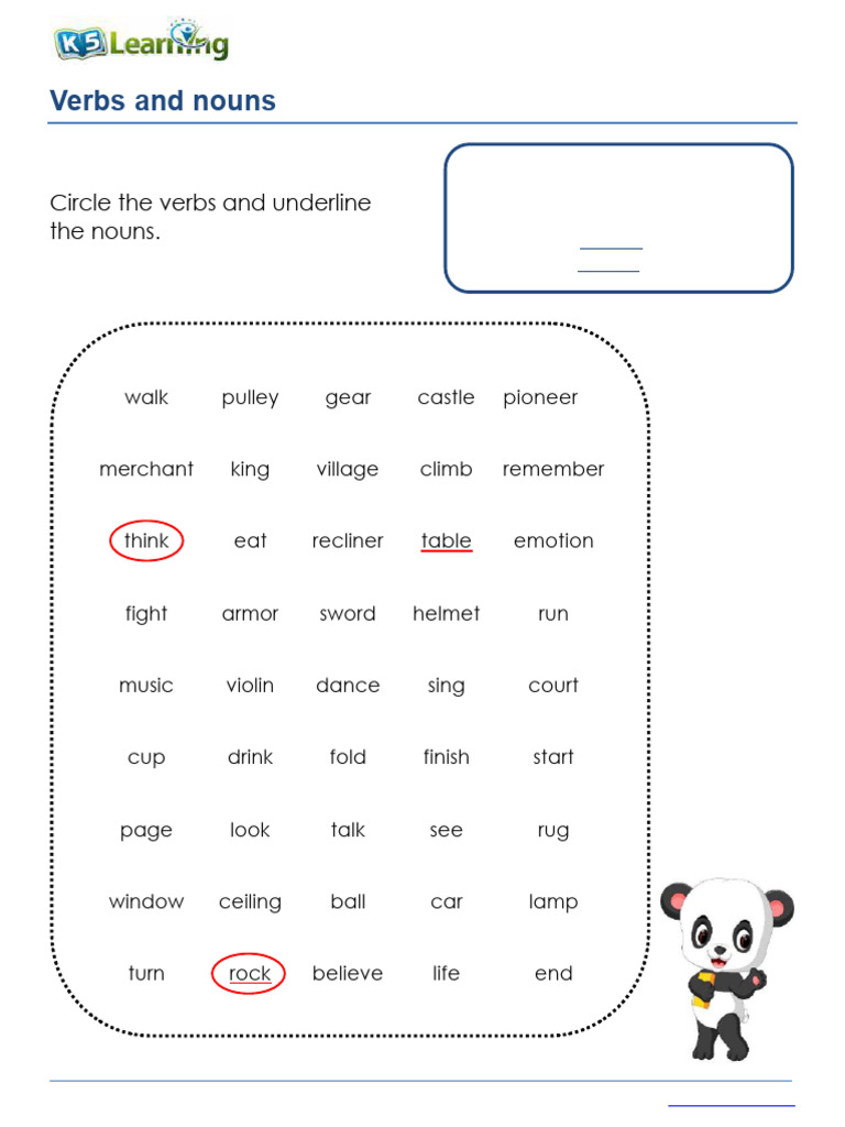 Class 3 Verbs | PDF | Verb