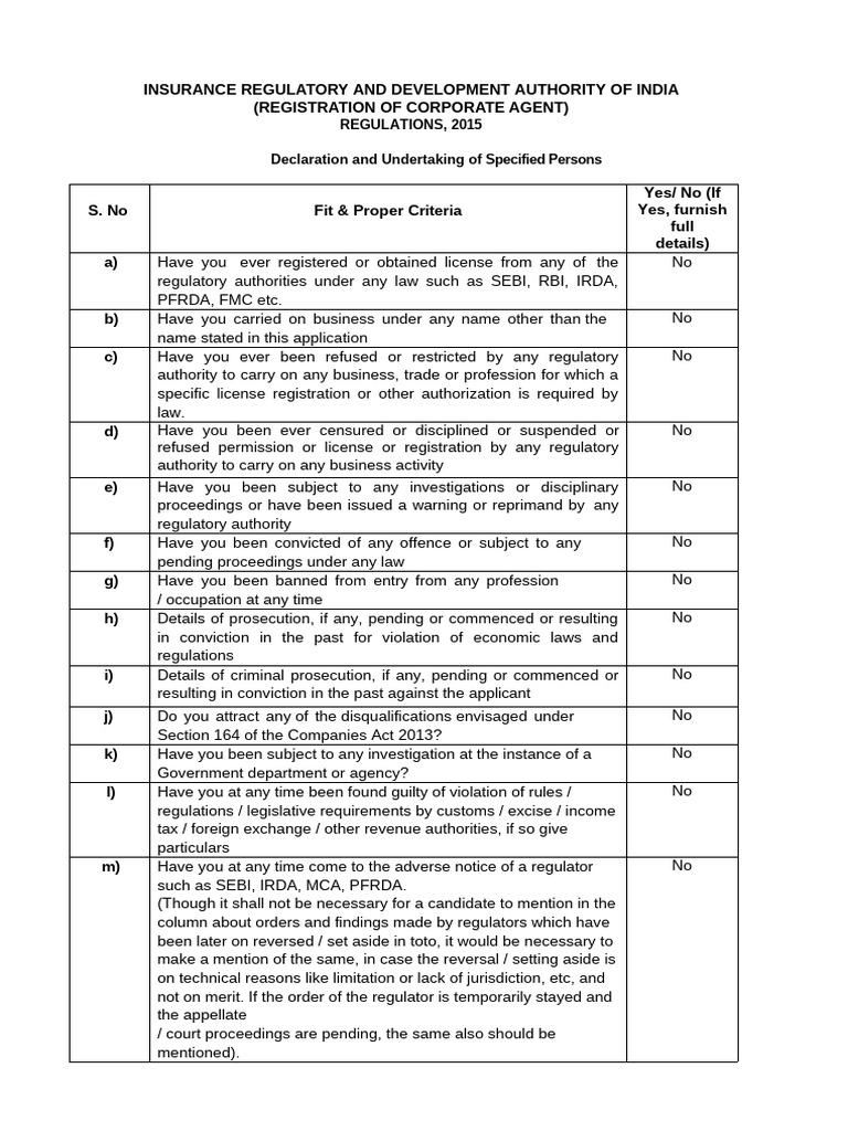 4. Annexure 1 Fit and Proper Criteria SP Rahul Wavhal | PDF ...