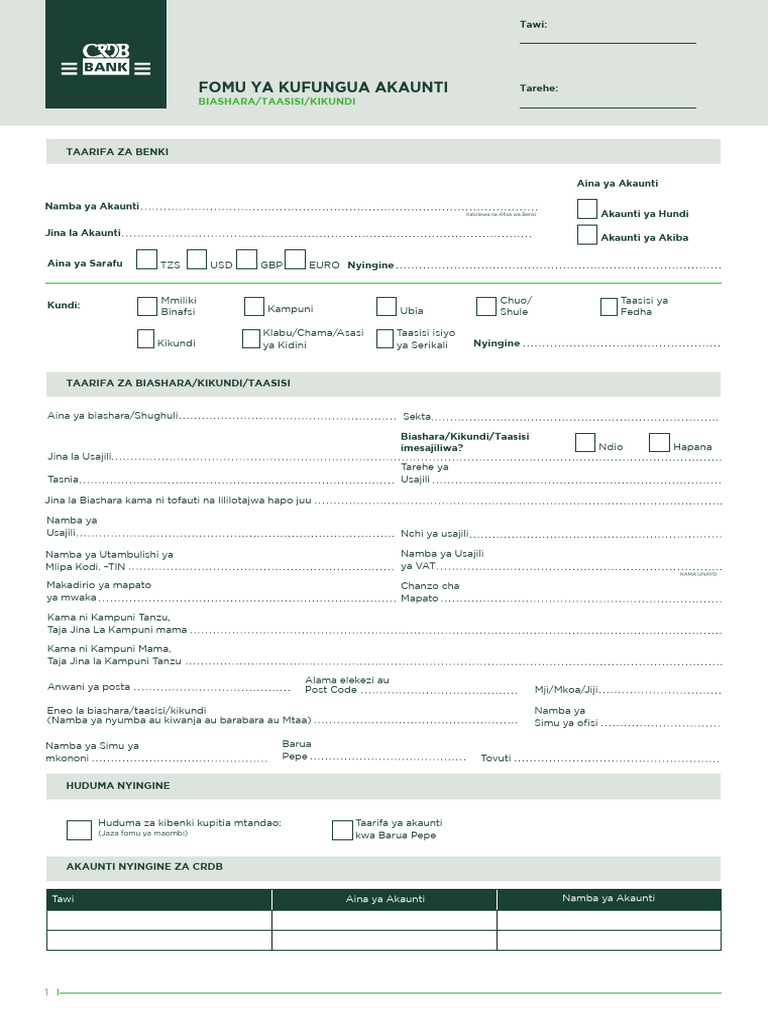 Institution Forms SWA Final | PDF