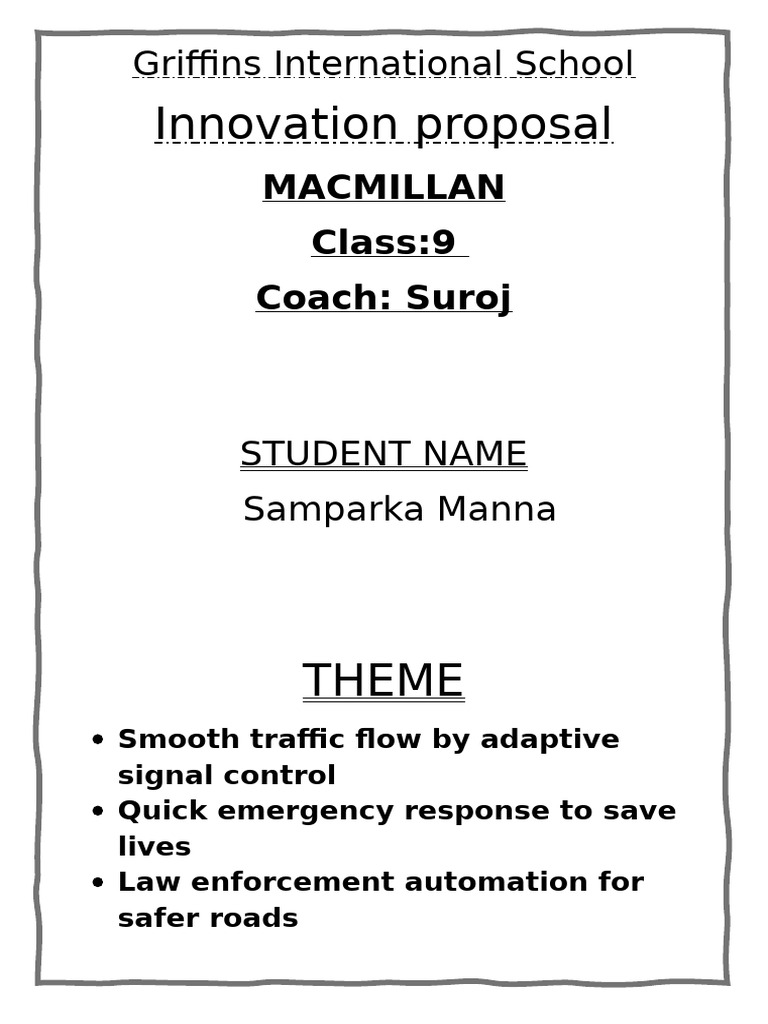 Smart Traffic Control Using Computer Vision | PDF