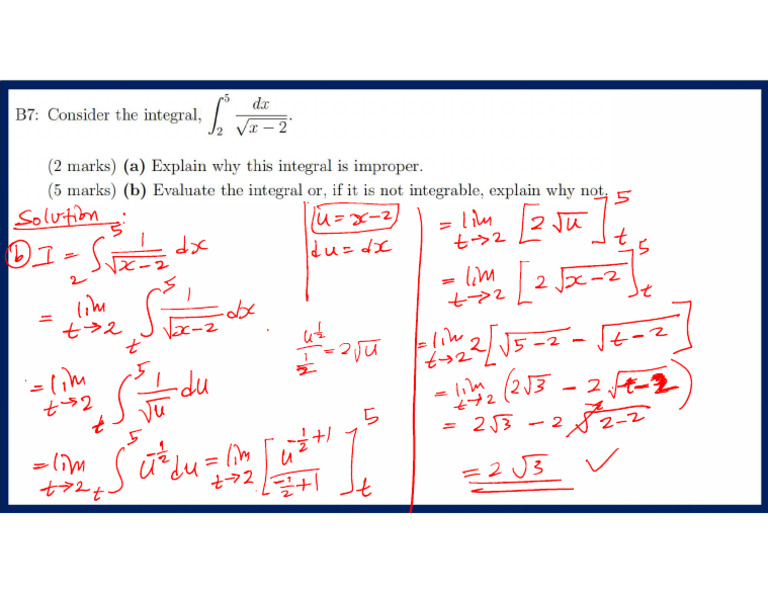 Improper Integrals 1 | PDF