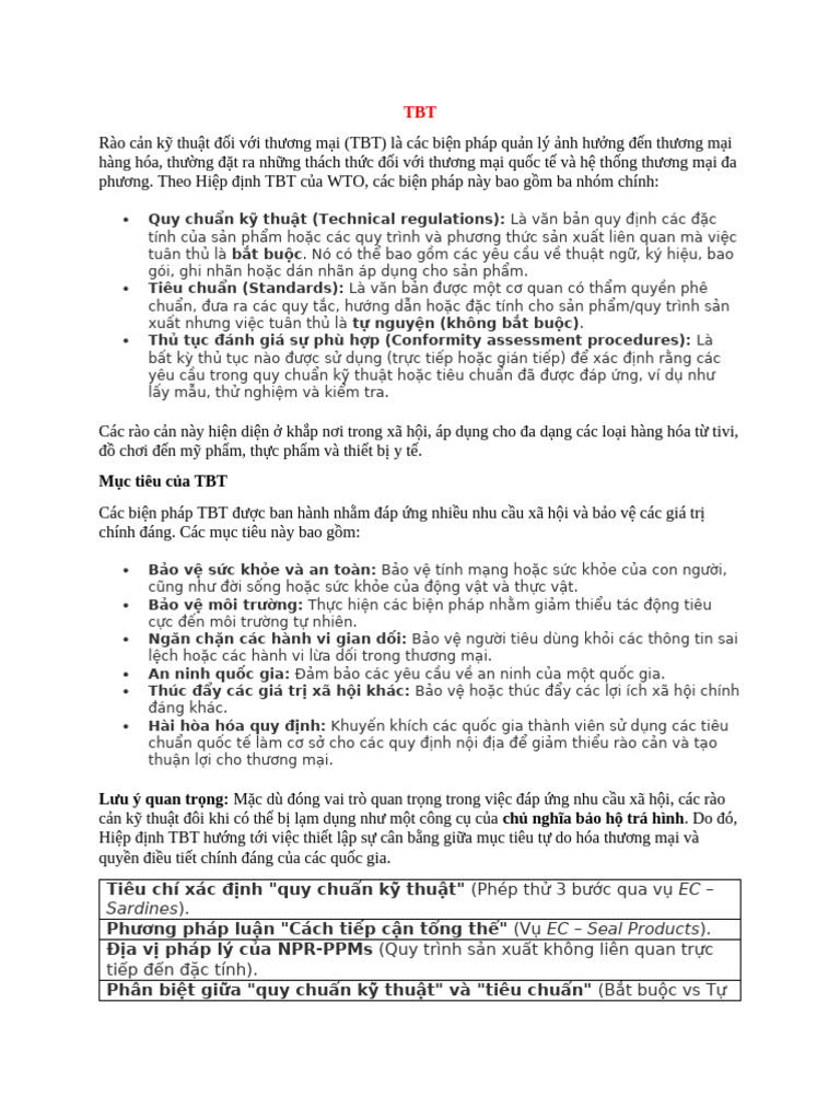 TBT | PDF