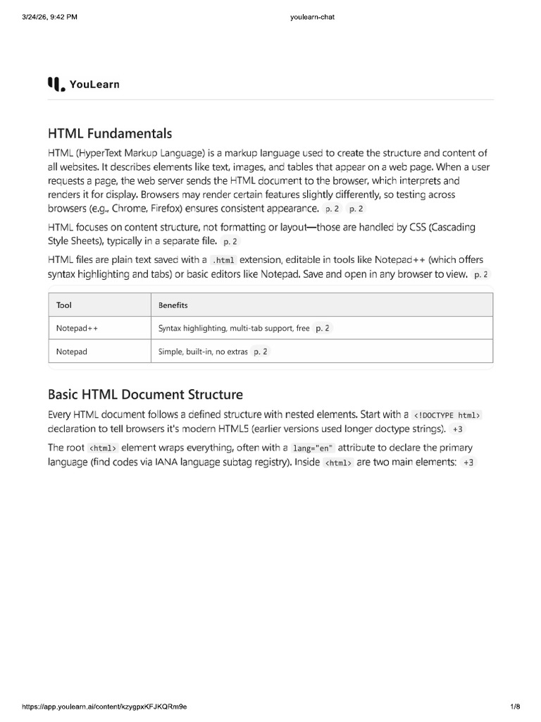 Notes HTML | PDF