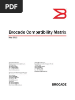 Brocade Compatibility Matrix