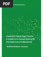 McMaster Fecal Egg Count Method | PDF