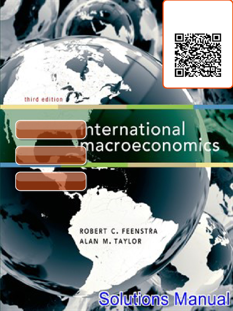 International Macroeconomics 3rd Edition Feenstra Solutions Manual available full chapters | PDF