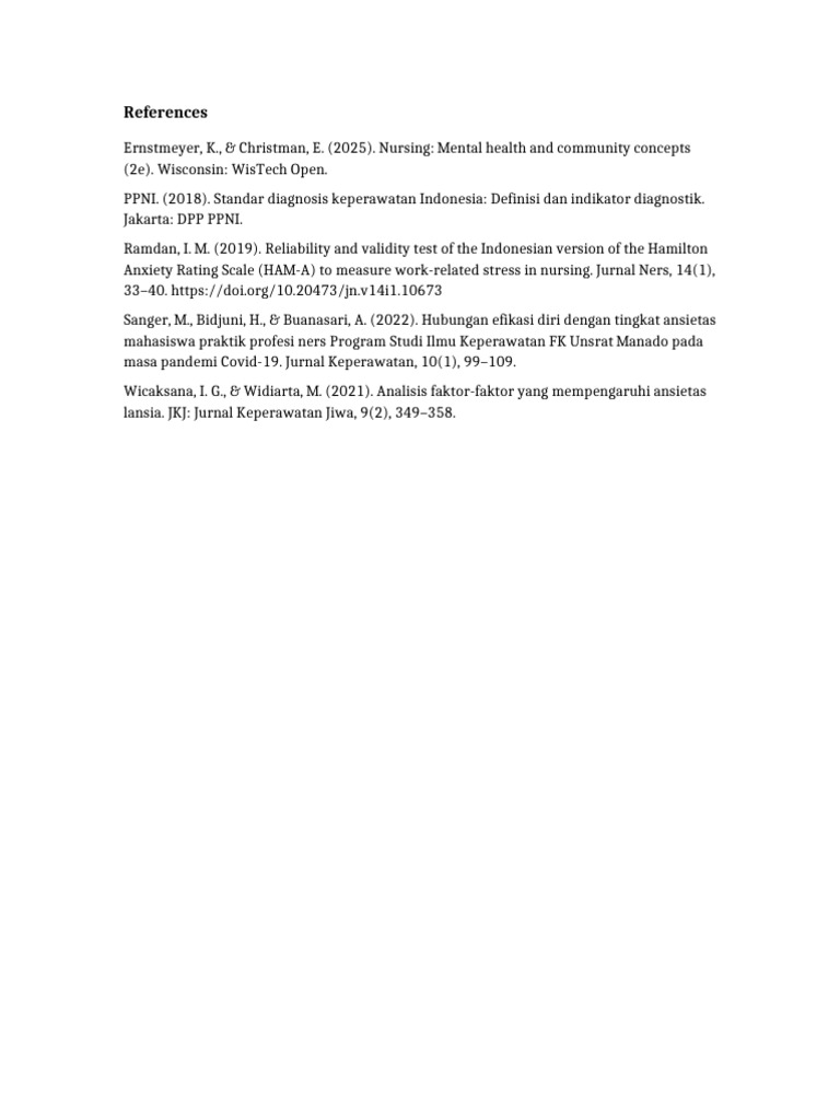 References APA Like Example | PDF
