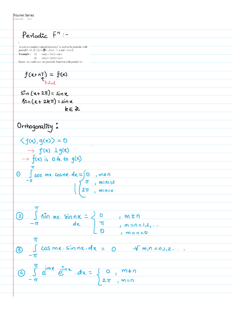 Fourier Series 3 | PDF