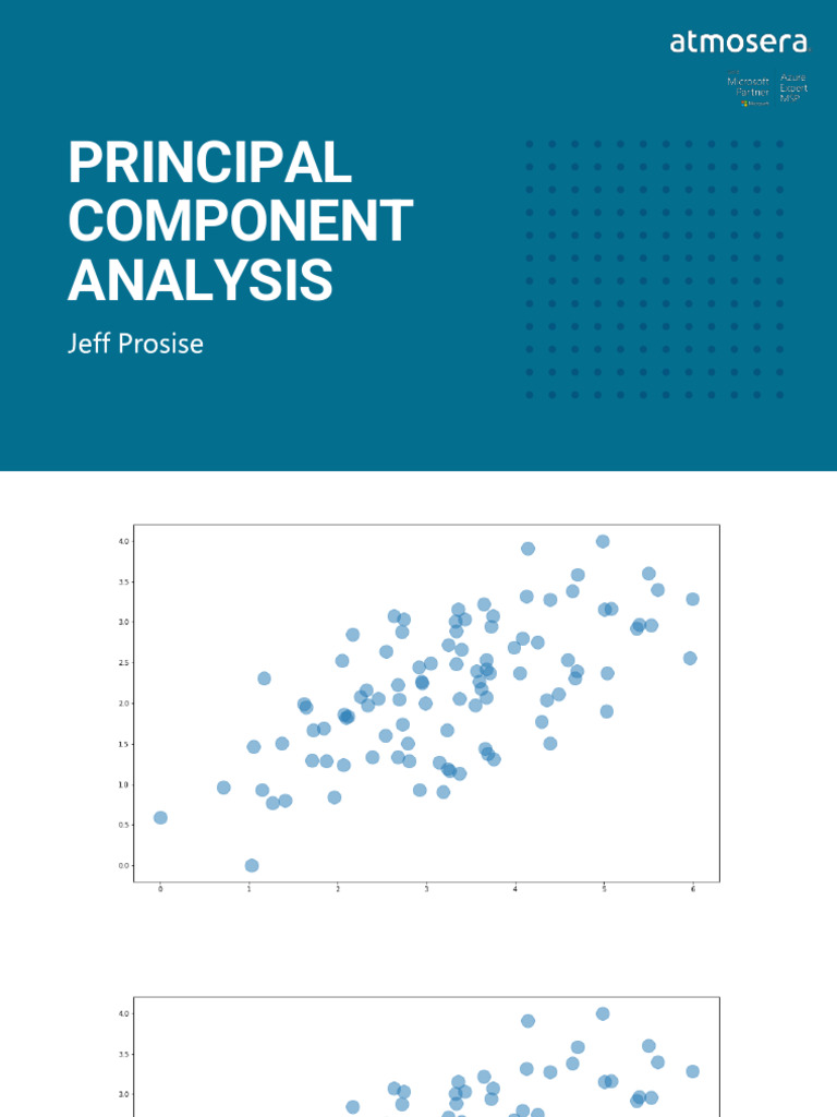 Principal Component Analysis | PDF