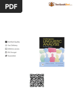 Ebook PDF) Contemporary Linguistic Analysis: An Introduction 9th