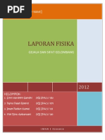 Download Laporan Fisika Sifat Gelombang by Hanif Syamsudin SN102147191 doc pdf