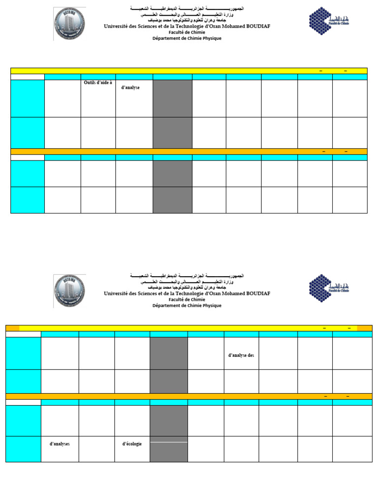 Planning Examens Janvier HSI | PDF
