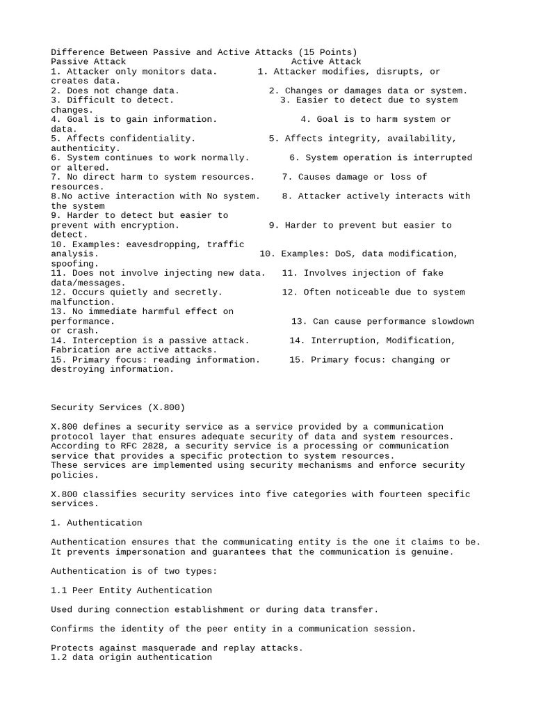 1st unit | PDF | Encryption | Cryptanalysis