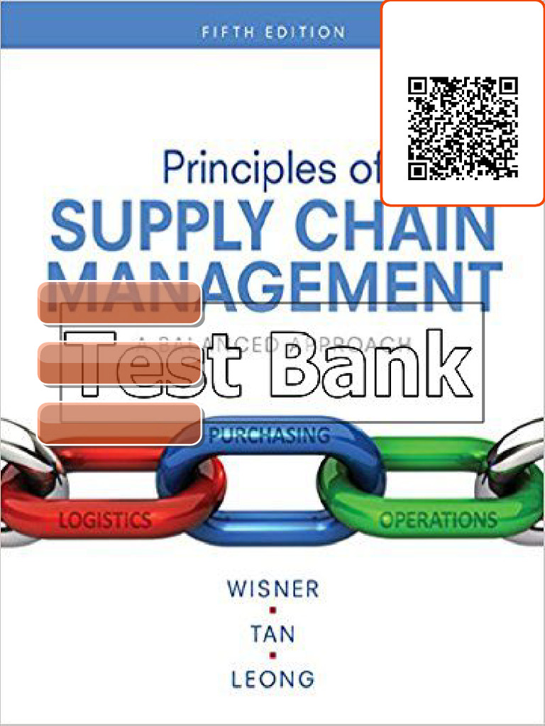 Principles of Supply Chain Management A Balanced Approach 5th Edition ...