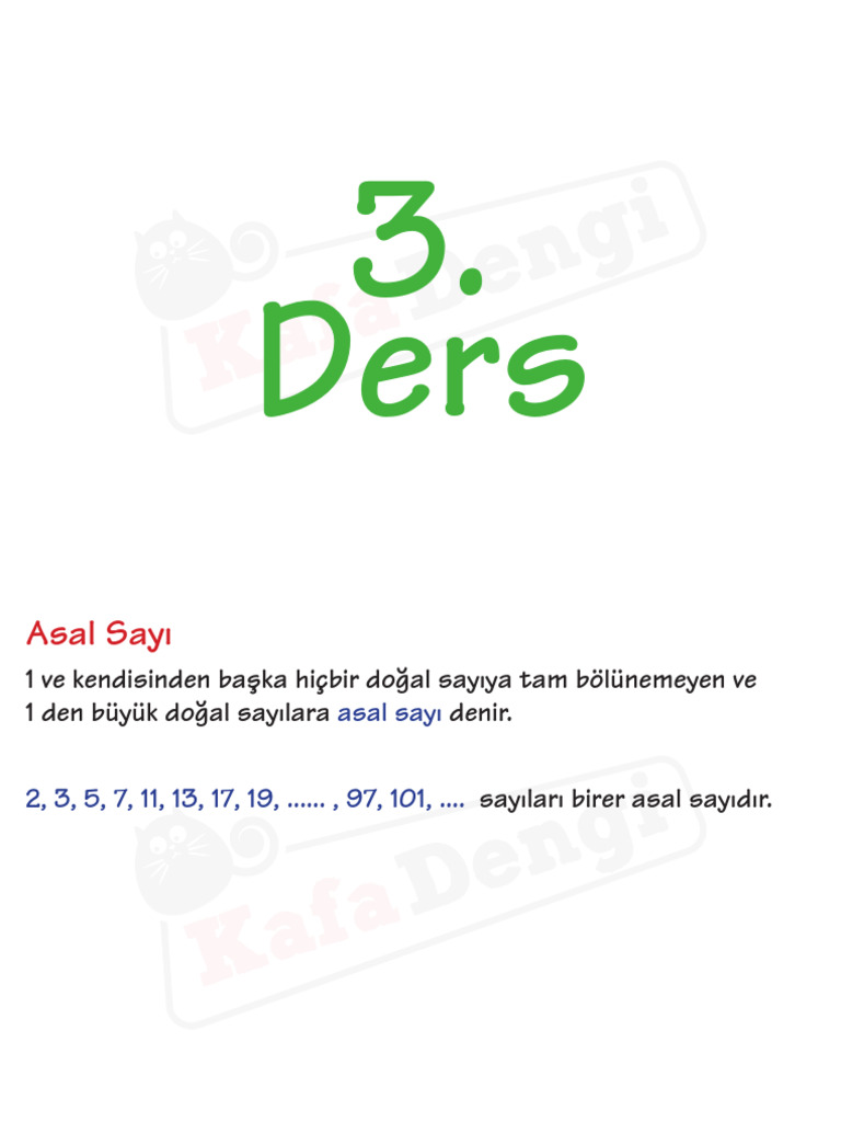 3 DERS Temel Kavramlar | PDF