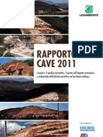 Rapporto Legambiente "Cave 2011"