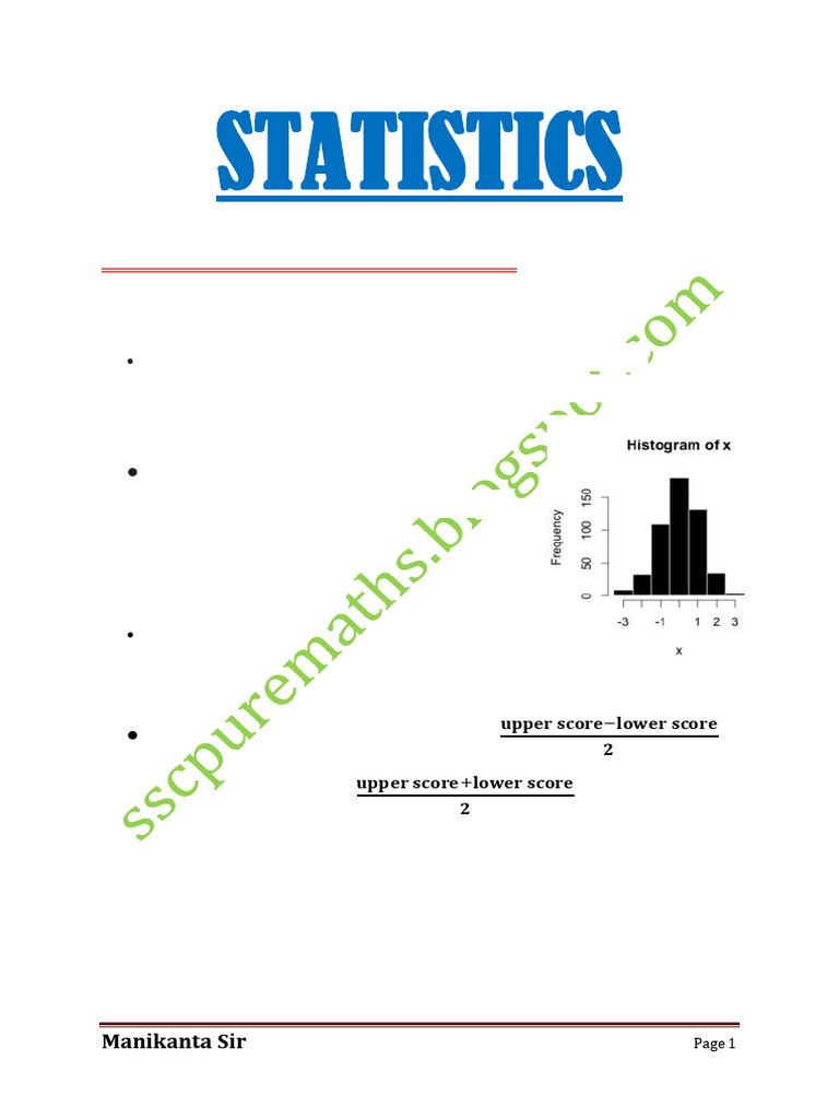 Fyofx0posgy56marv1dr Statistics | PDF | Mean | Mode (Statistics)