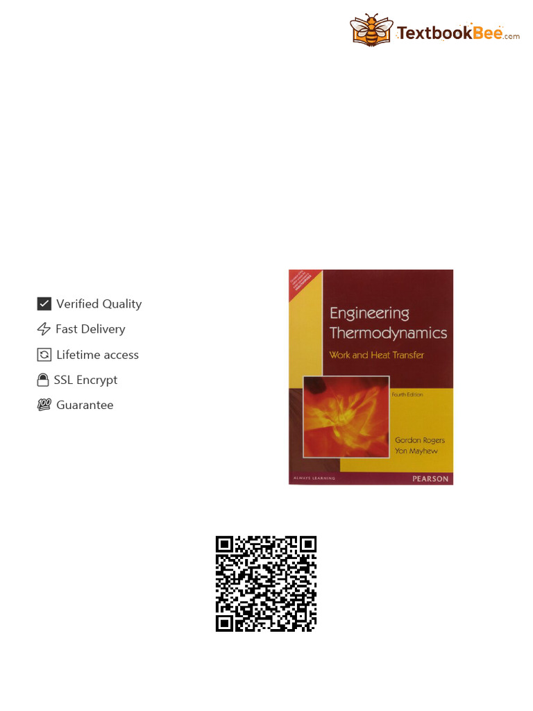 Unlock Engineering Thermodynamics Work and Heat Transfer 4th Edition by ...