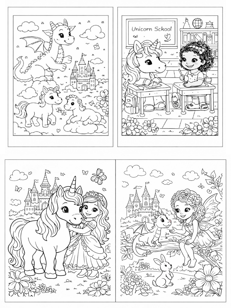 Coloring Book Pages | PDF
