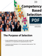 Competency Based Selection
