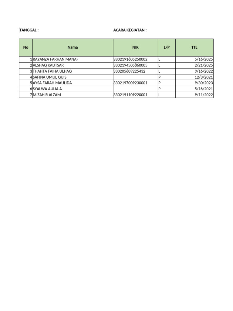 Form Ckg 2026 | PDF