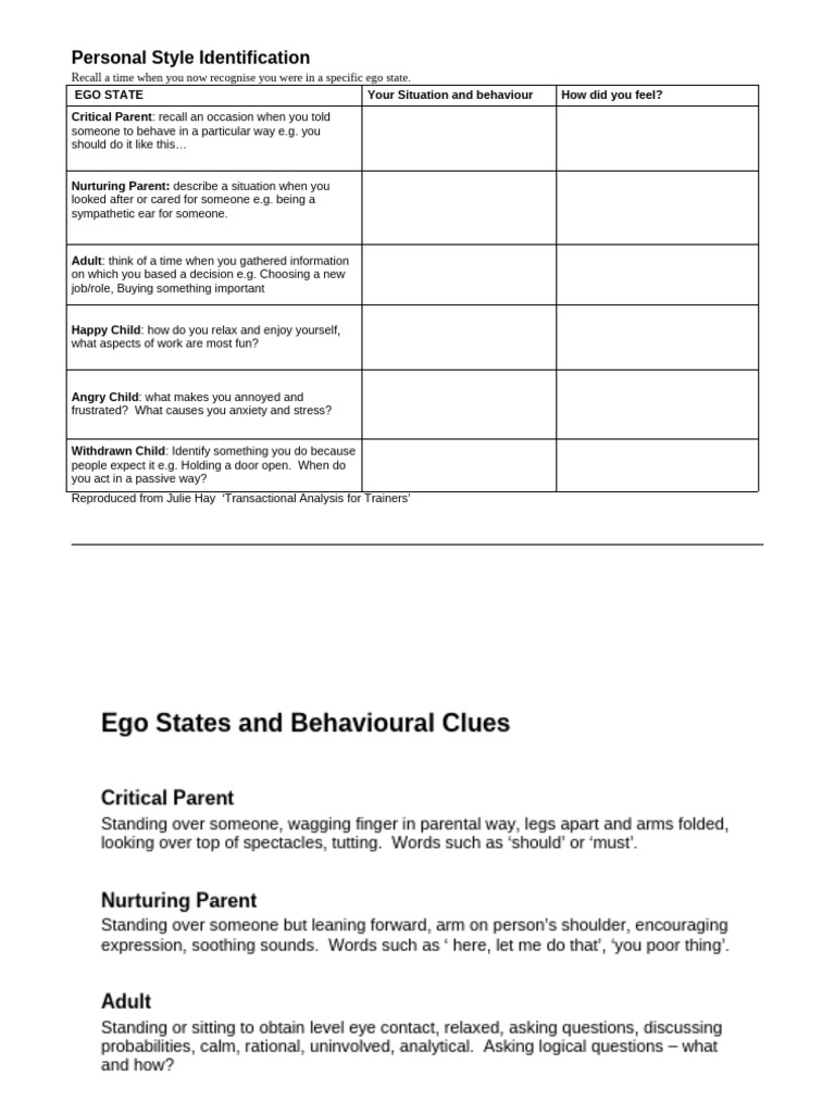 TA Questionnaire | PDF