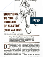 Solutions to the Problem of Slavery (Then and Now) - Black World July 1970