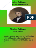 Charles Babbage by Krish Kuwelker 4b