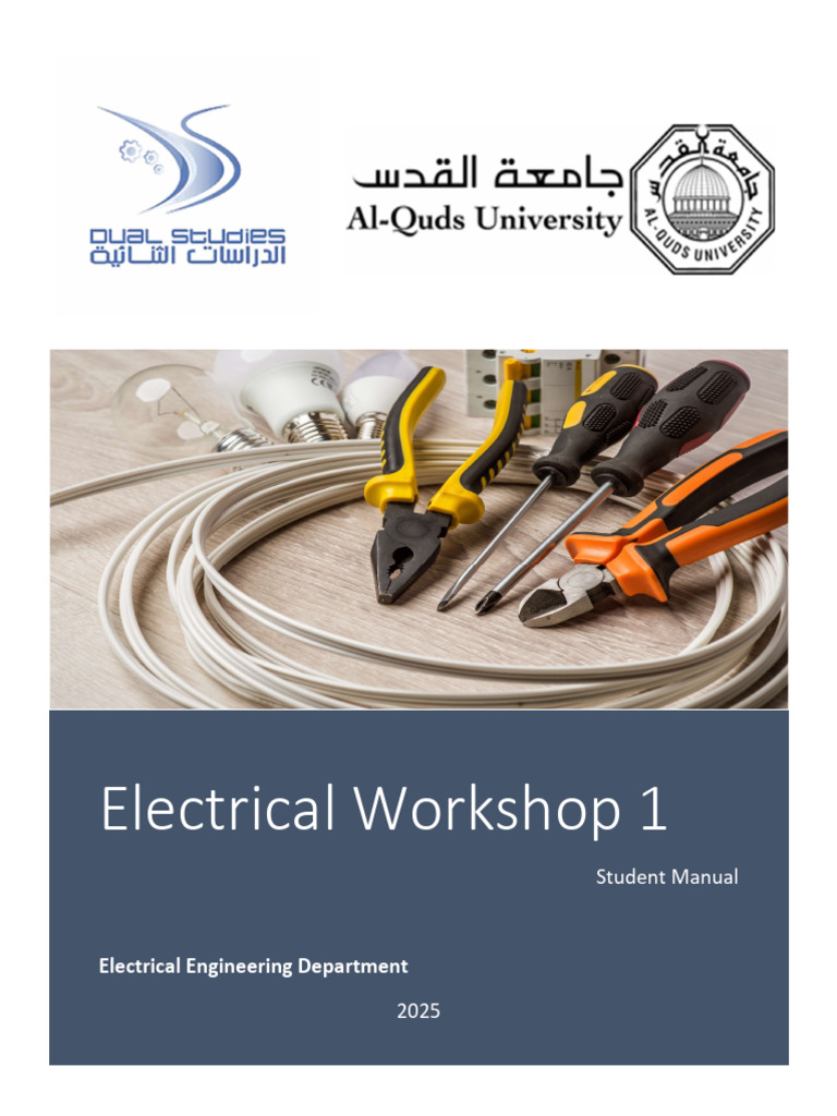 Electrical Workshop 1 Manual 2025 | PDF | Relay | Electrical Resistance ...