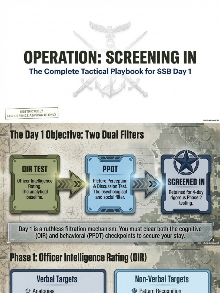 Operation Screening In | PDF