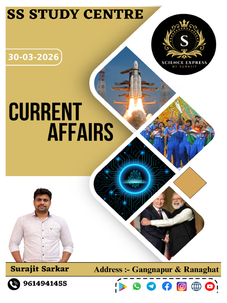 SS Study Centre-30!03!2026 | PDF