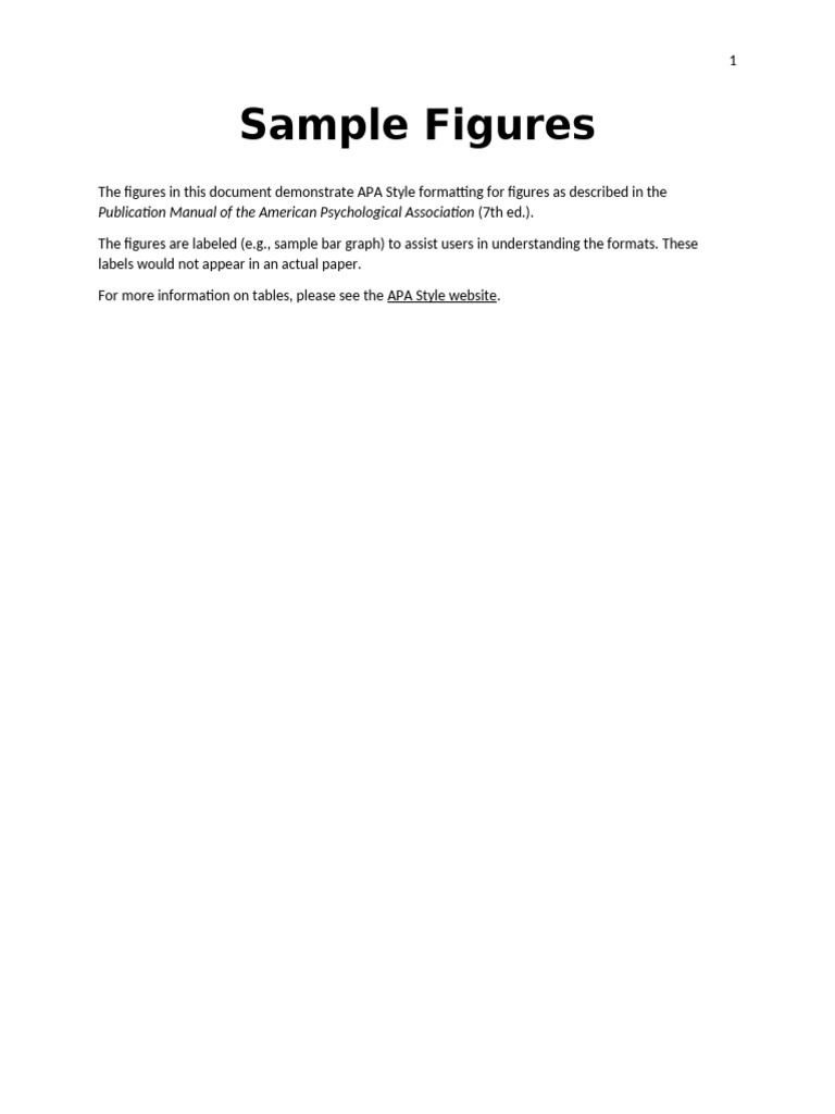 Sample Figures | PDF | Apa Style | Applied Mathematics