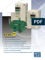 WEG Cfw 09 Inversor de Frequencia 0899.5180 3.3x Manual Portugues Br