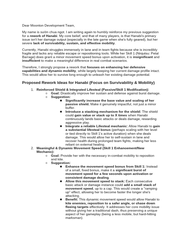 Dear Moonton Development Team, | PDF