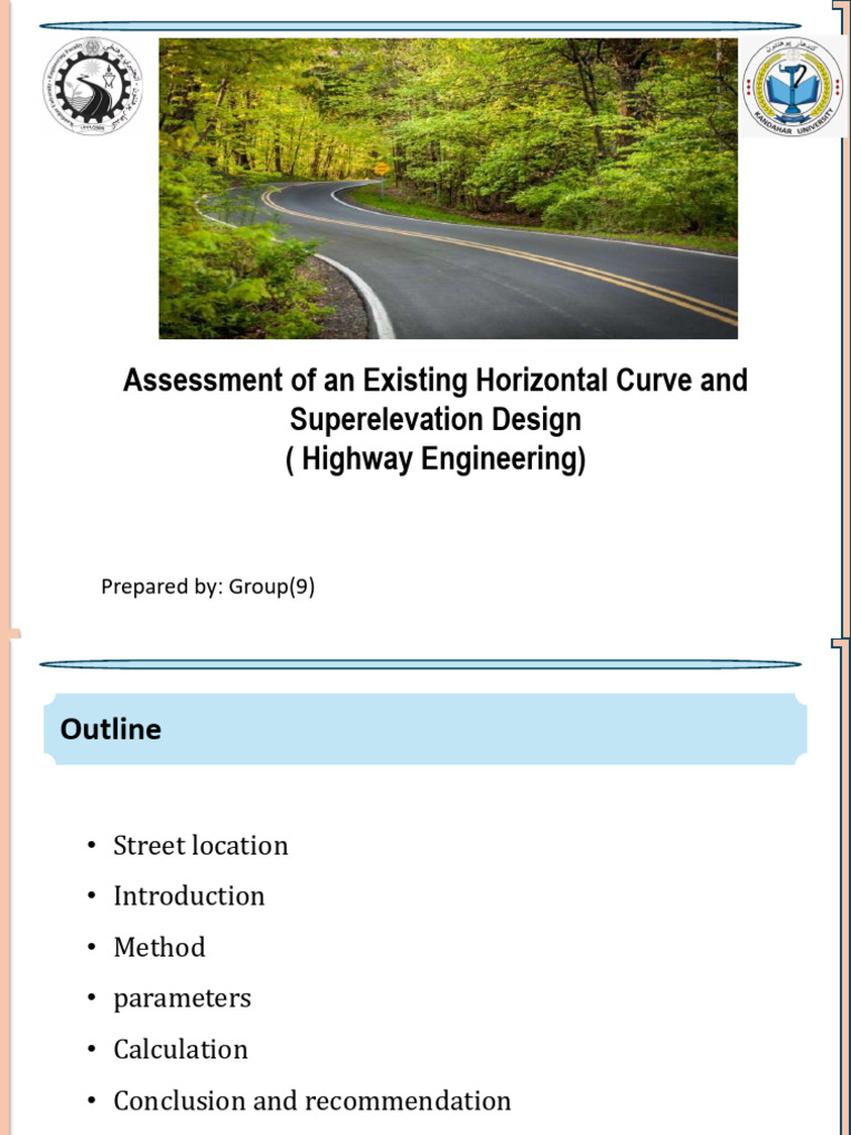 Presentation Highway Engineering | PDF | Transport