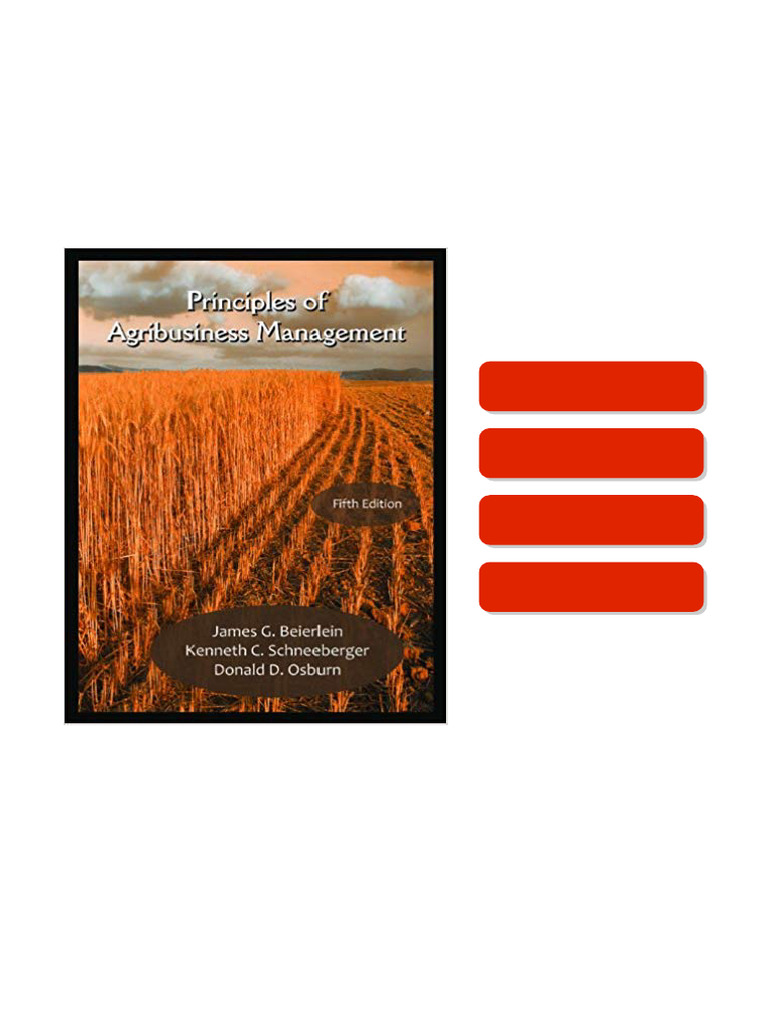 Unlock Principles of Agribusiness Management 5th Edition Premium ...