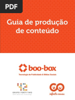 Guia de produção de conteúdo