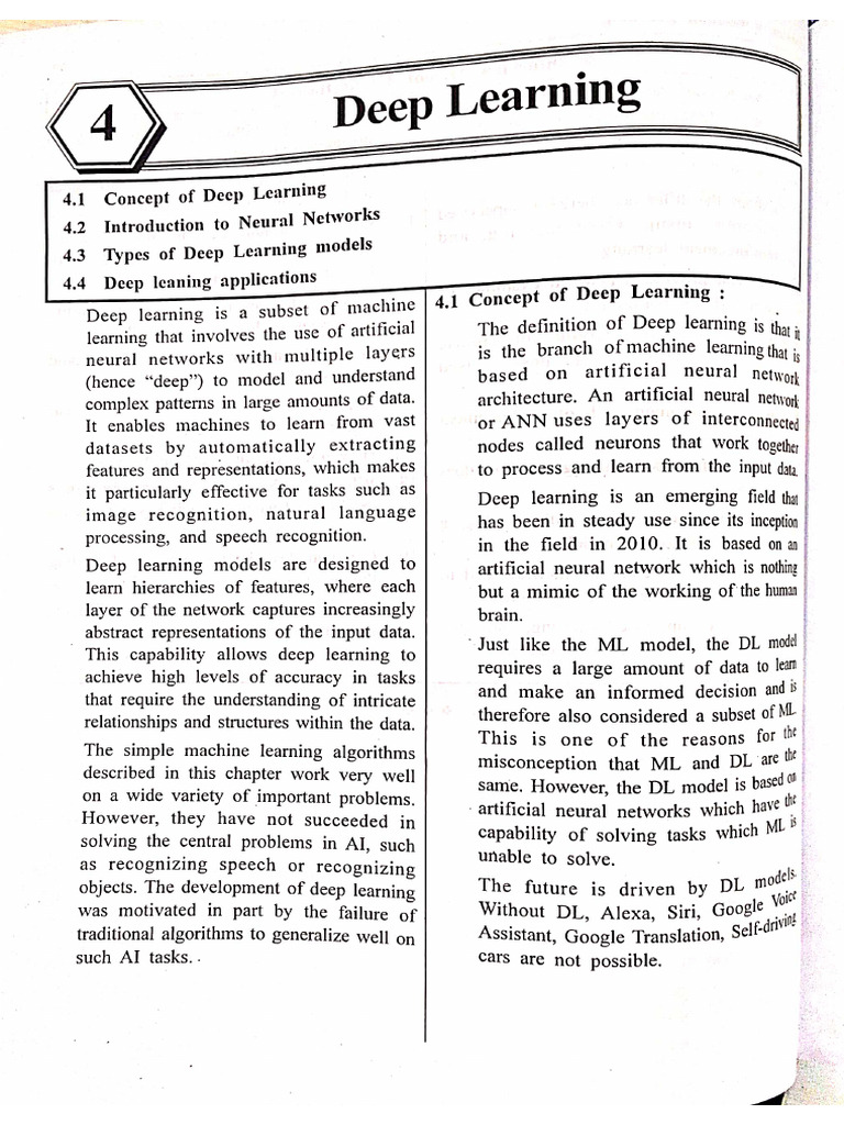 Deep Learning | PDF