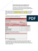 Construcción Del Diagrama de Pareto para Las Fallas Presentes en Las Estructuras y Elementos de La Planta Productora de Trozos de Yuca