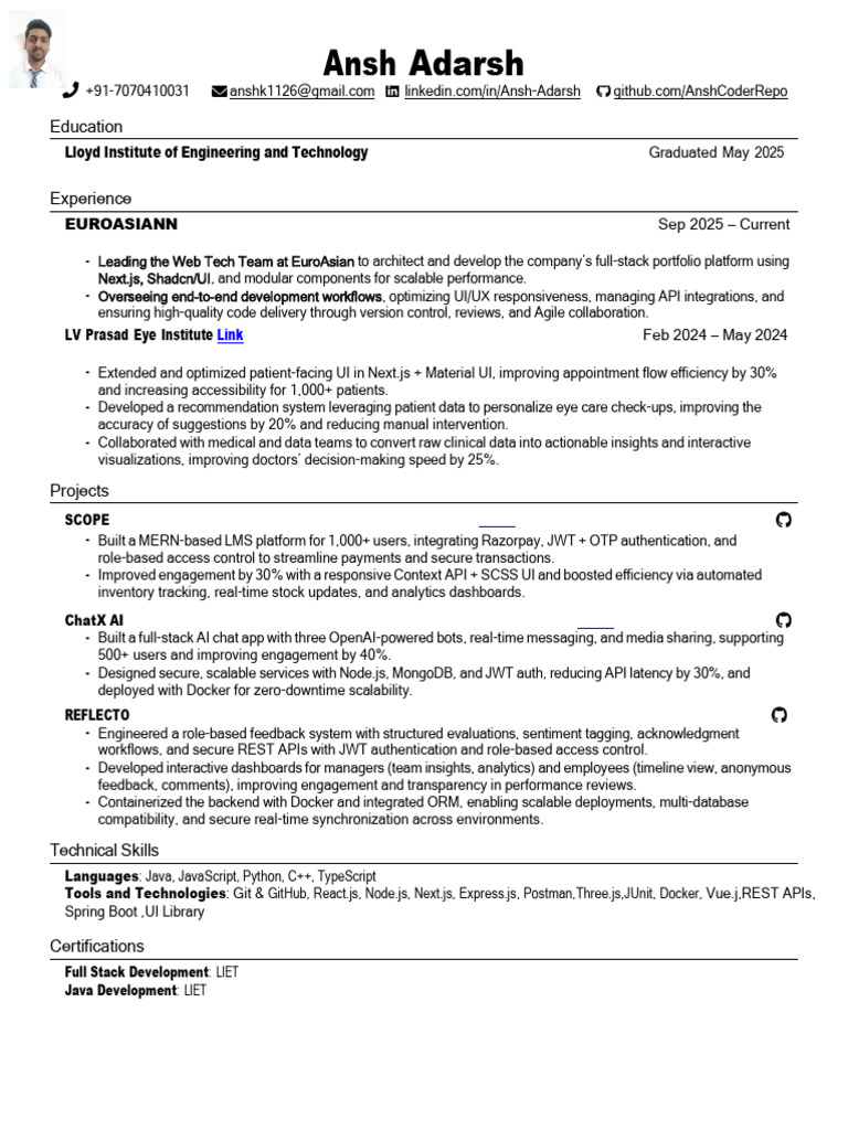 Updated s We Ansh | PDF | Software | Information Technology