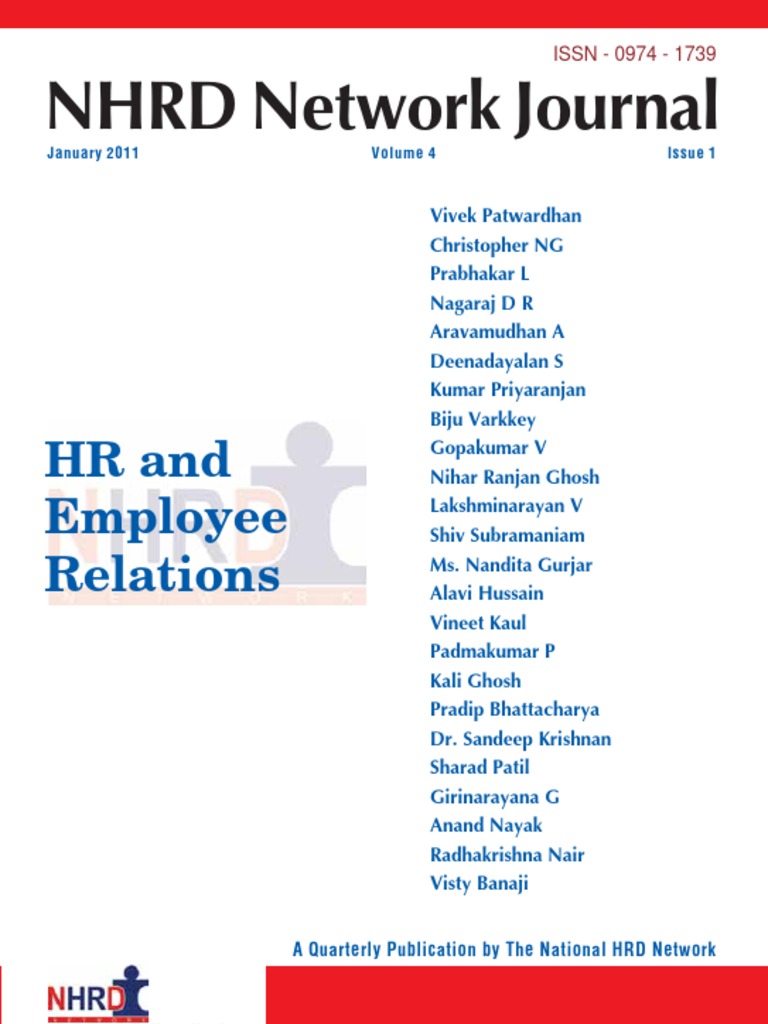 Employee Relations January 2011 | PDF | Industrial Relations | Employment